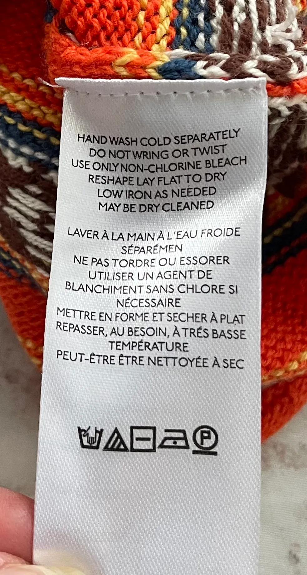 BDG Urban Outfitters Heart Breaker Orange Brown Knit Cropped Vest Top, size XS - Image 12