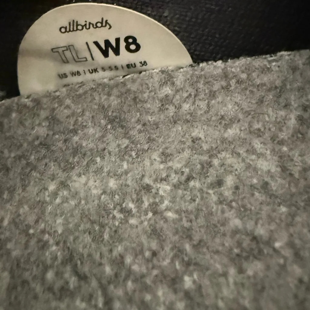 Allbirds Tree Lounger Shoes Womens Navy Knit Fabric Slip On Sneakers SZ 8 - Image 6