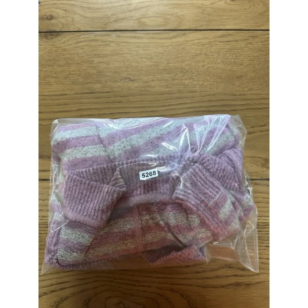 Habitat Clothes To Live In Sweater Women Size Small Soft Knit Pullover Stretch Purple - Image 11