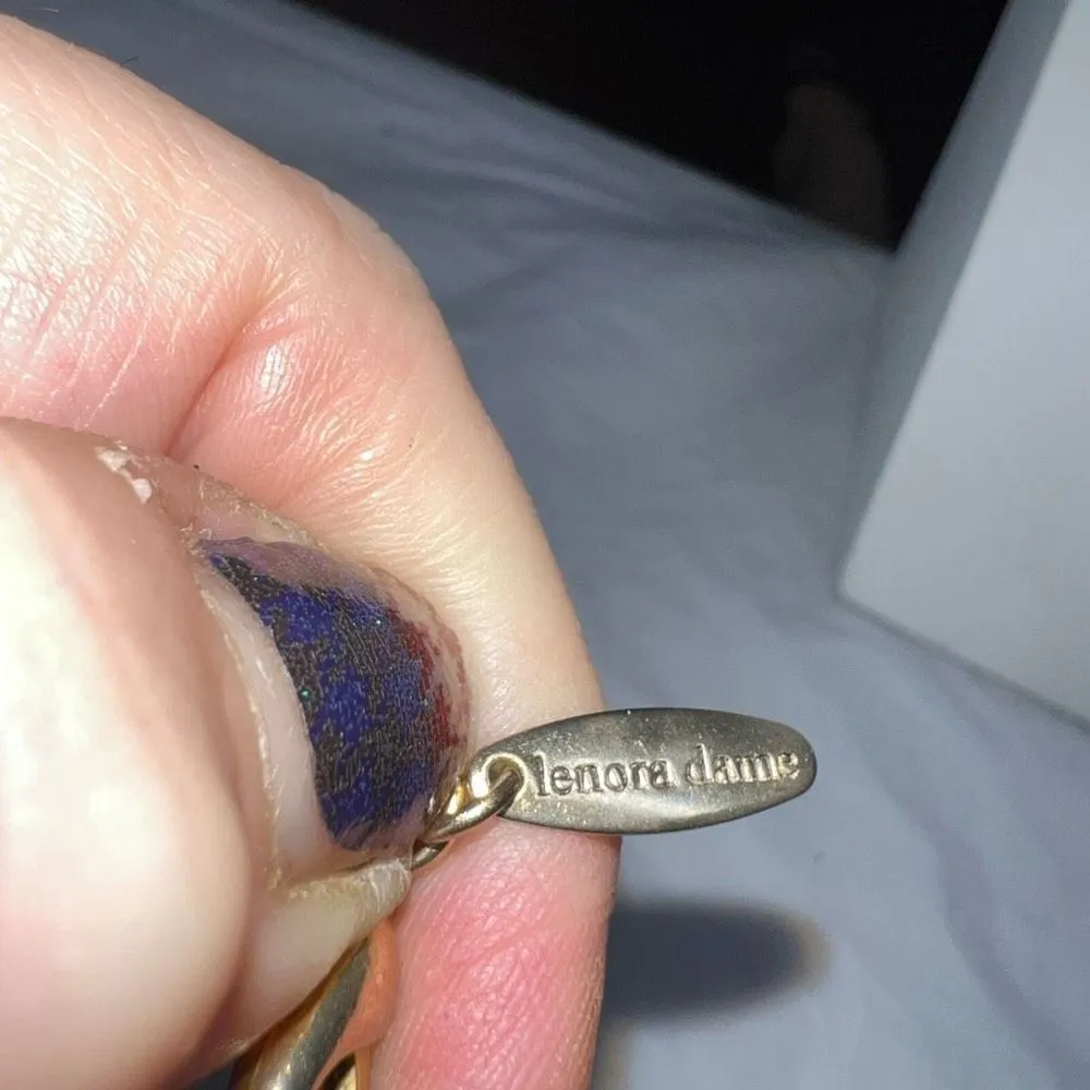 Lenora‎ Dame Vintage Pink And Filigree Bauble Charm Bracelet (discontinued ) Gold - Image 10