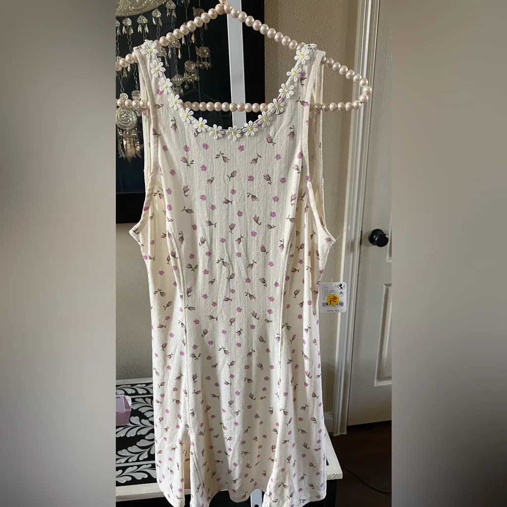 Free People BALI Isn't It Lovely Knit Tunic Dress - Image 5