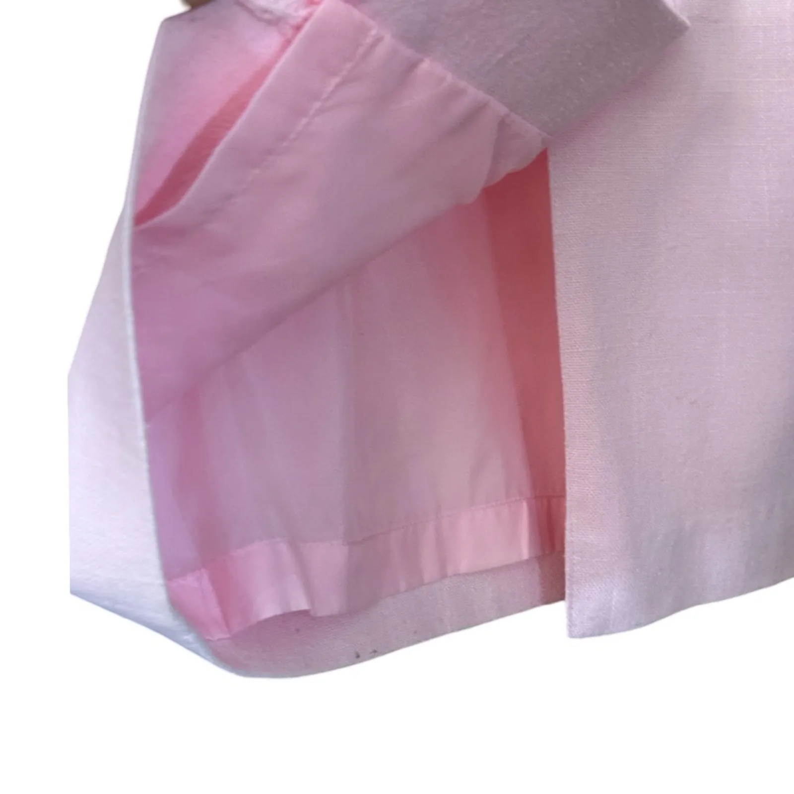 Vintage 80’s Nicole Blake Pink Blazer And High Waist Skirt Set Size 10 - Image 8