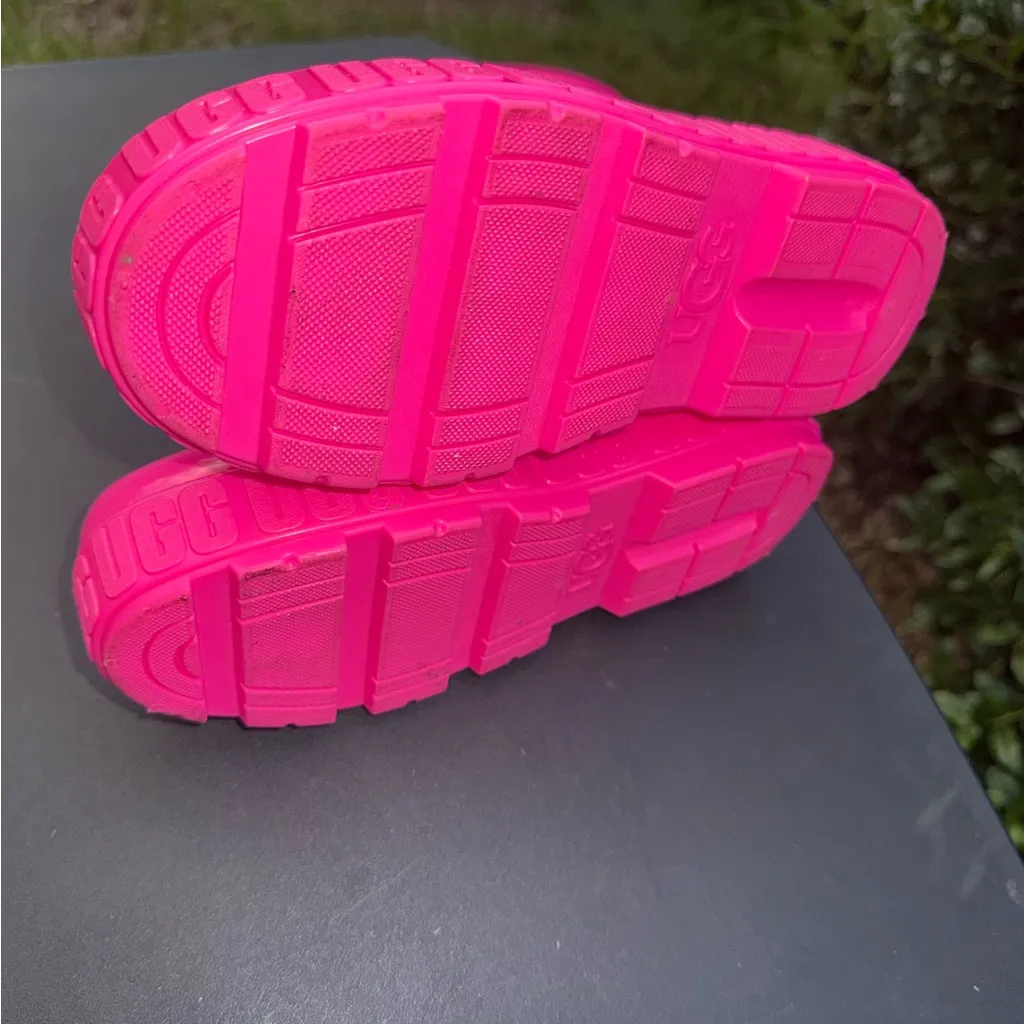UGG Drizlita Taffy Pink Rain Boot Women’s Size 6 - Image 9