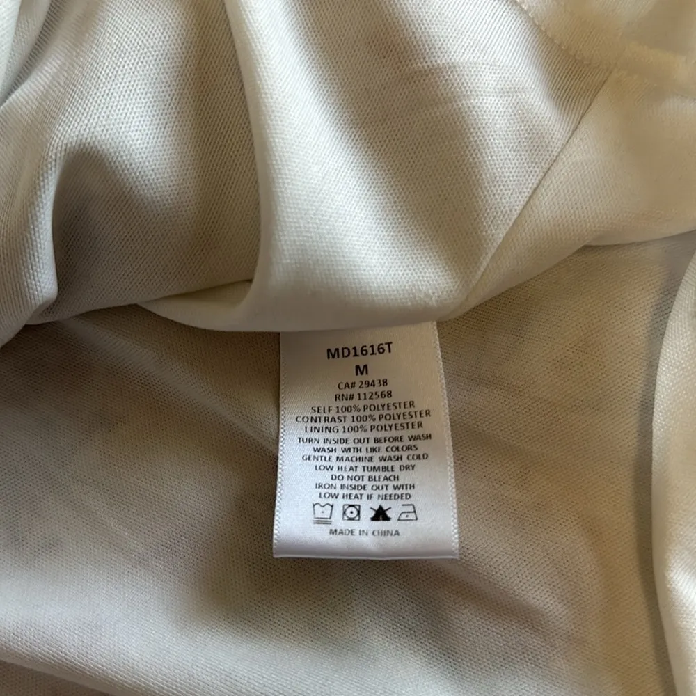 Miss Me Floral Ruffle Maxi Dress Size Medium - Image 9