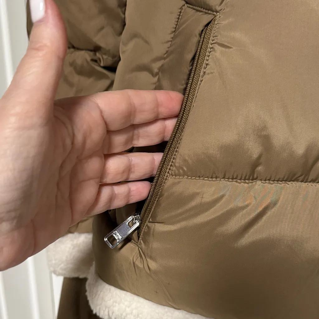 Michael Kors Brown Puffer Jacket - Image 2