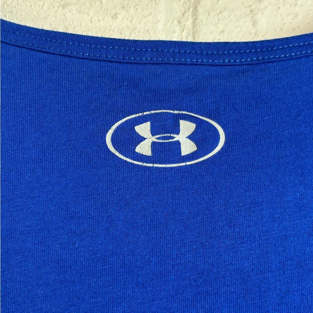 Under Armour Fanatics Chicago Cubs Baseball Woman’s Loose Fit Heatgear Tee Small - Image 6