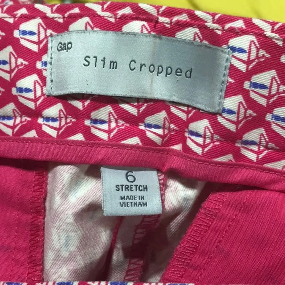 Gap brand slim cropped pants - Image 6