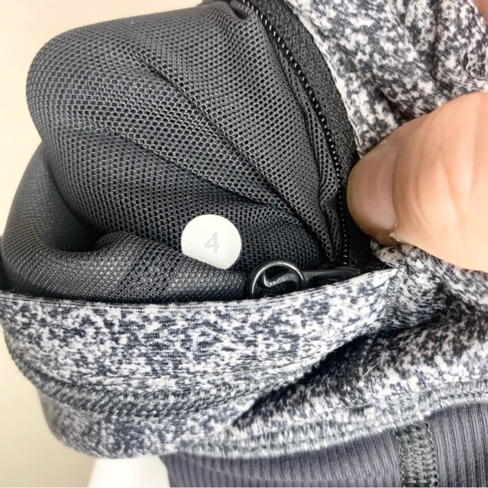 Lululemon Daily Practice Zip Up Hoodie Jacket Rio Mist Size 4 - Image 16