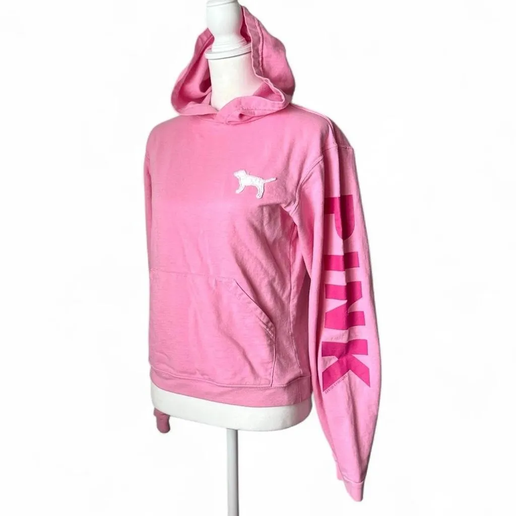 Y2K PINK Victoria’s Secret Dog Hoodie - Image 3