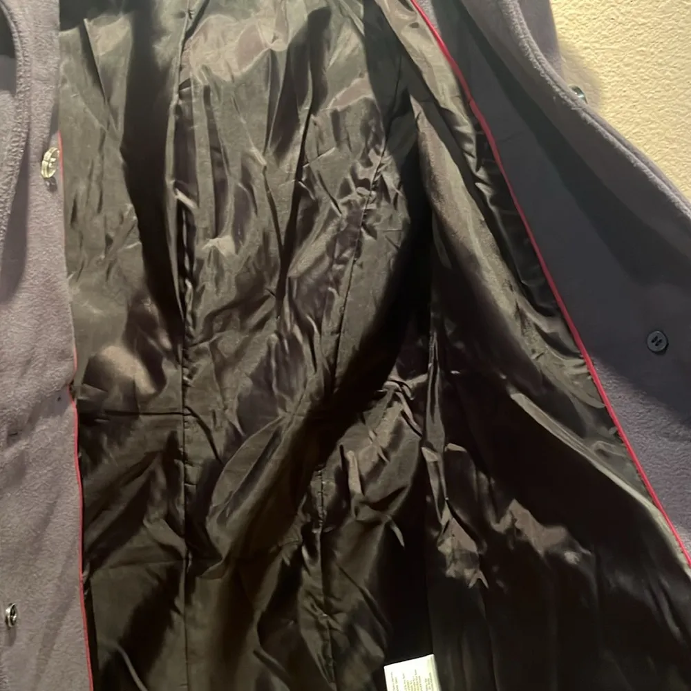 Metaphor Women’s Gray Pea Coat Size Small - Image 8