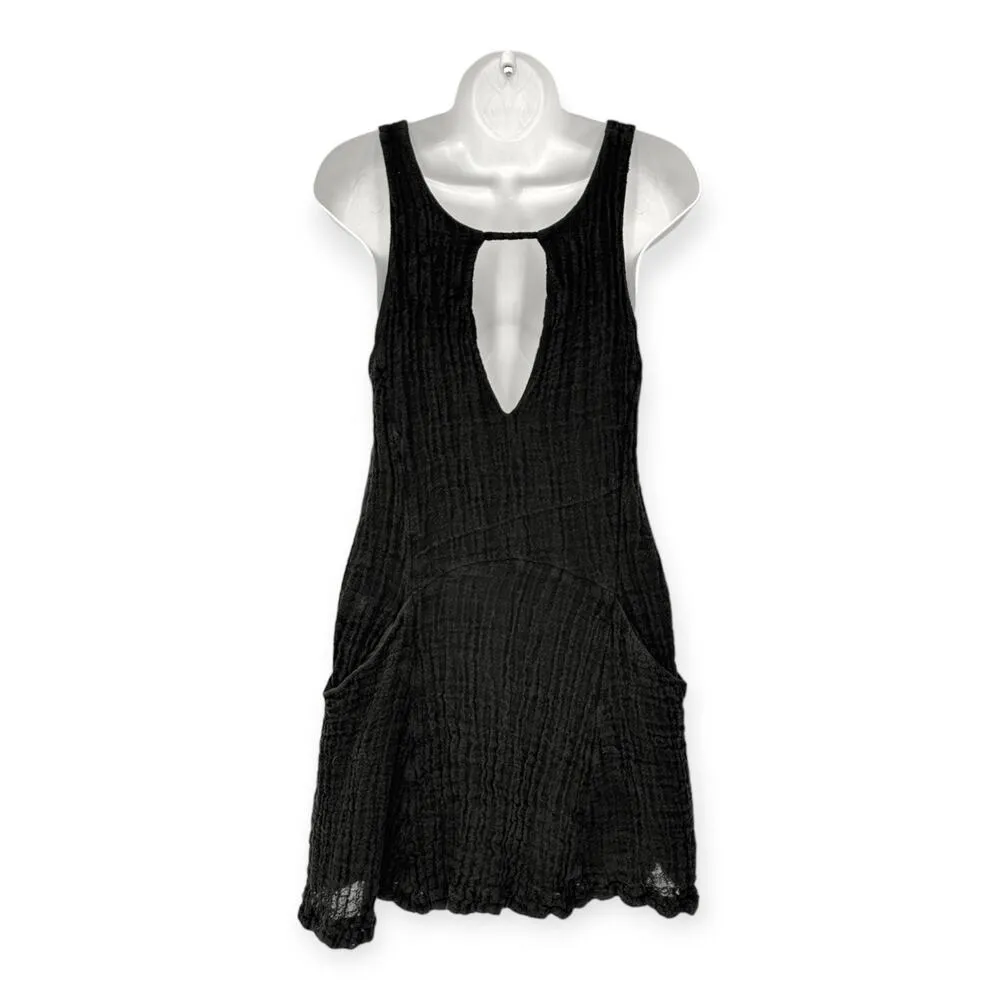 Free People | Small | Smooth Sailing Linen Reversible Keyhole Mini Tank Dress - Image 9