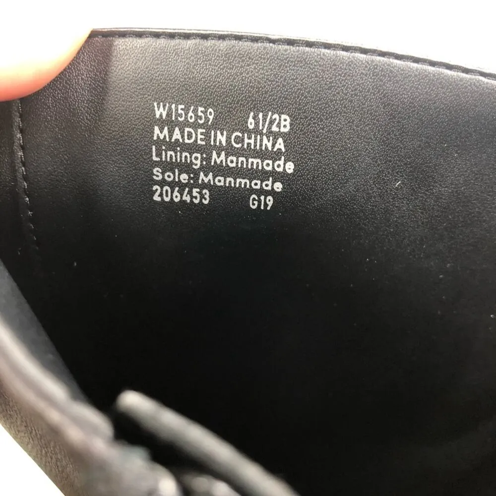 NEW Cole Haan Rianne Knee High Black Leather Suede Boots Women's Size 6.5B - Image 8