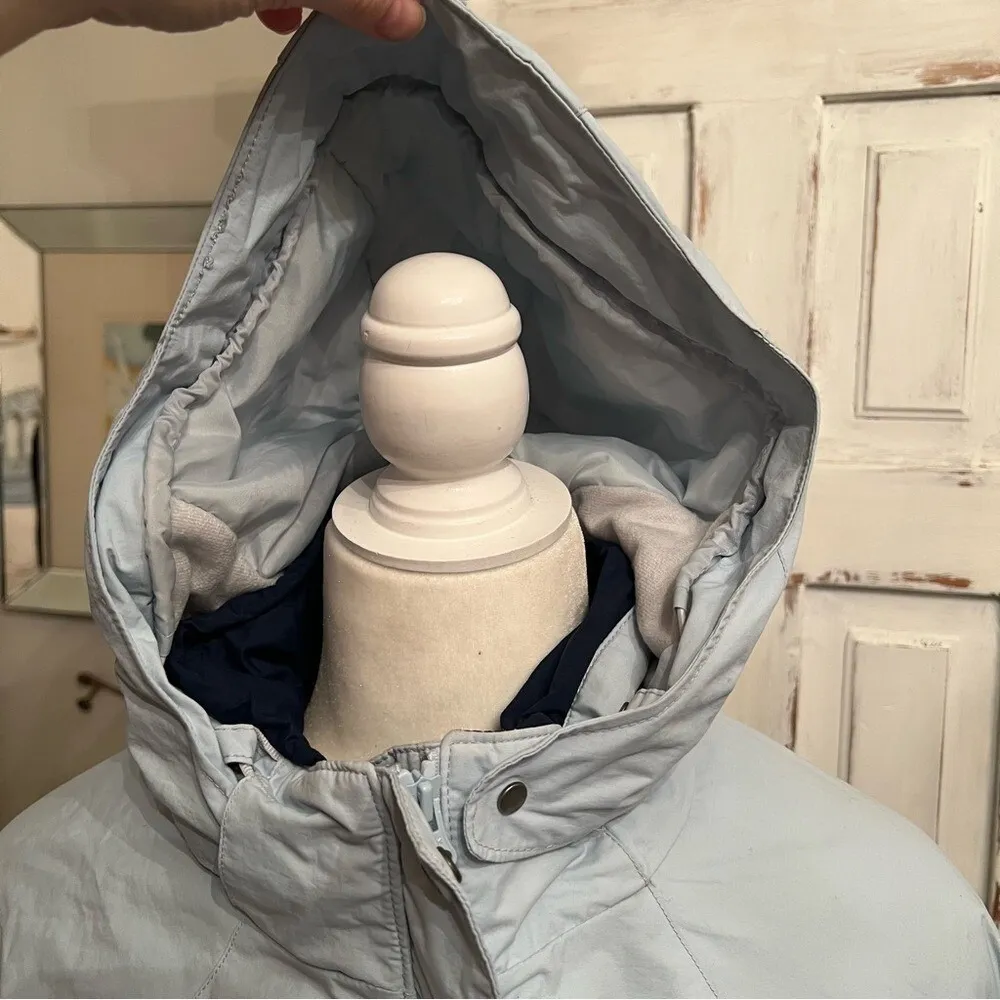 Vintage Columbia 207SW5371 Miracle Mountain Winter Parka Coat Icicle Blue Sz 1X - Image 4