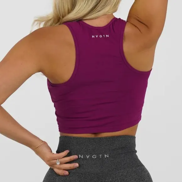 NVGTN Women’s XS Red Violet OG Tank Top - Image 2
