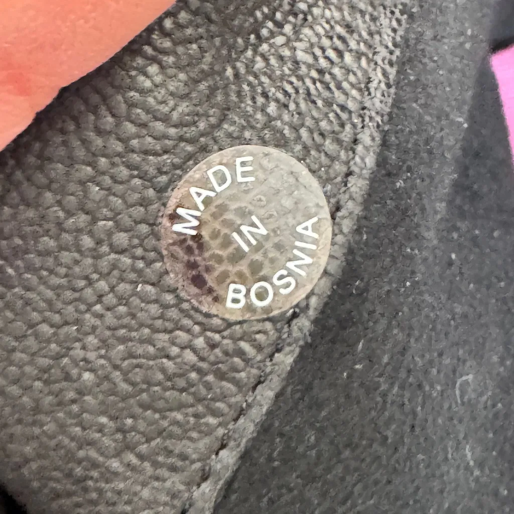 Mephisto Black Leather Moto Zip Ankle Boots Womens 9 Casual Winter Comfort Flats - Image 3