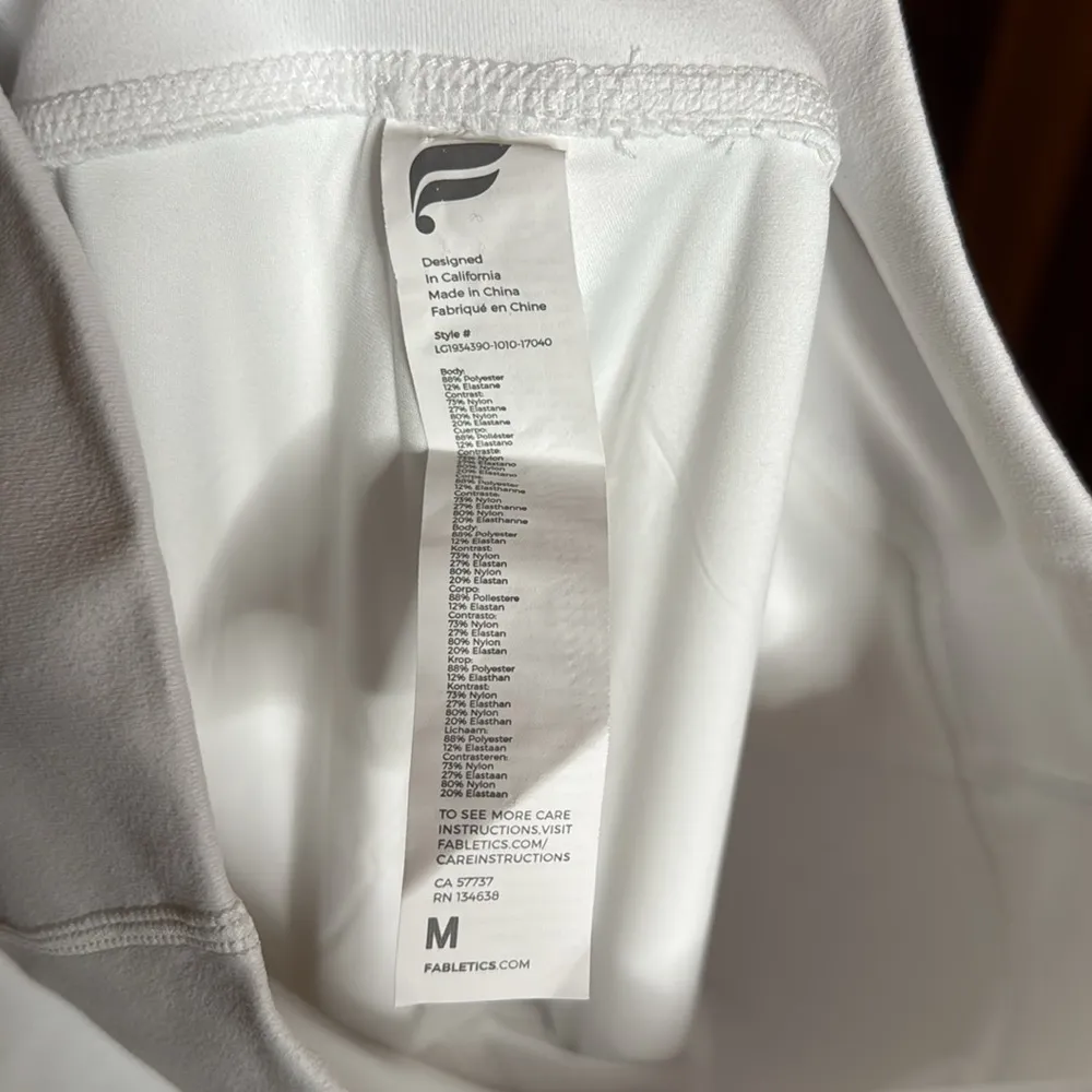 NWOT Fabletics Powerhold Dynamic High-Waisted Lattice 7/8 Size Medium - Image 9