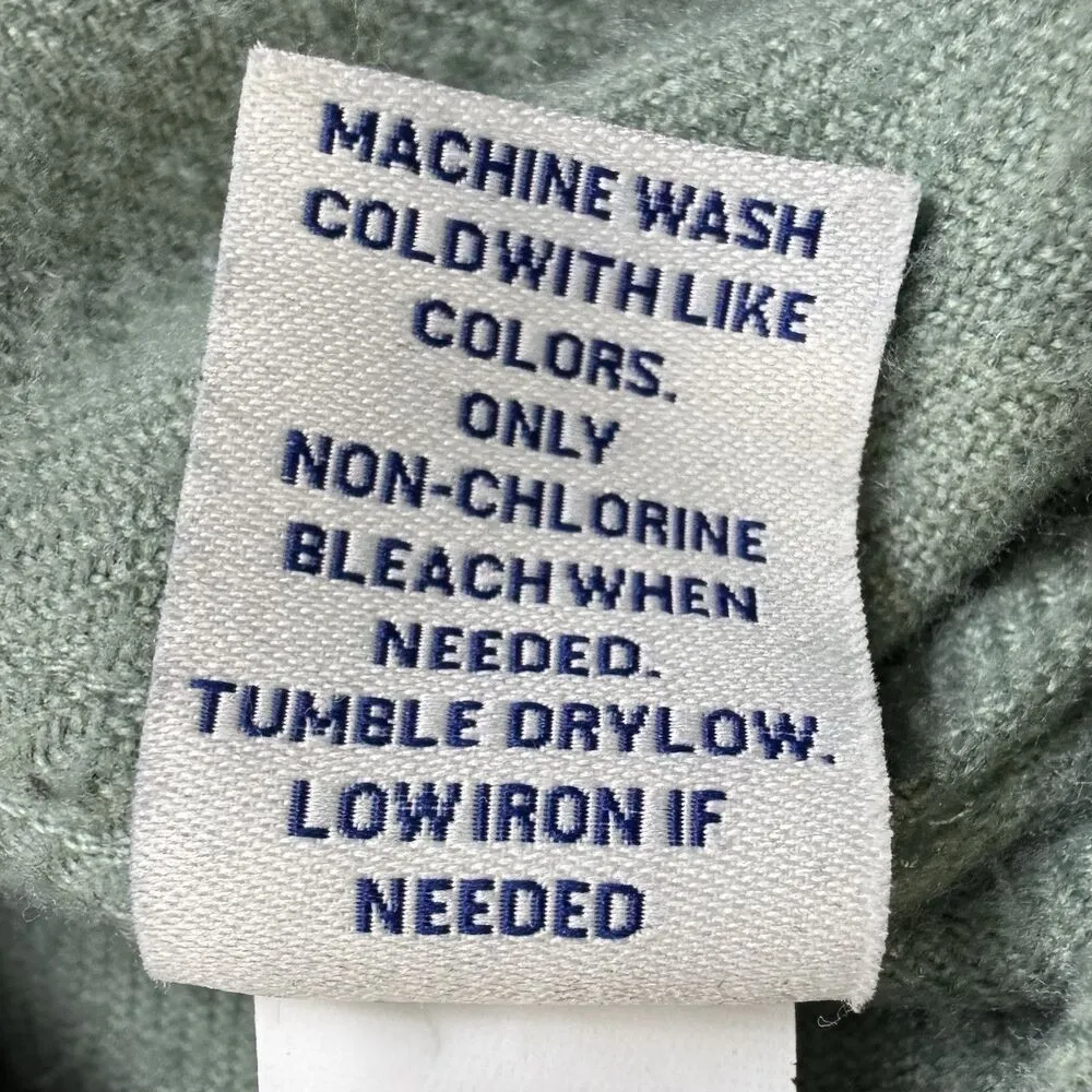 Vineyard Vines Brushed Twill Shirt Jacket Size M Green Oversized Shacket - Image 7