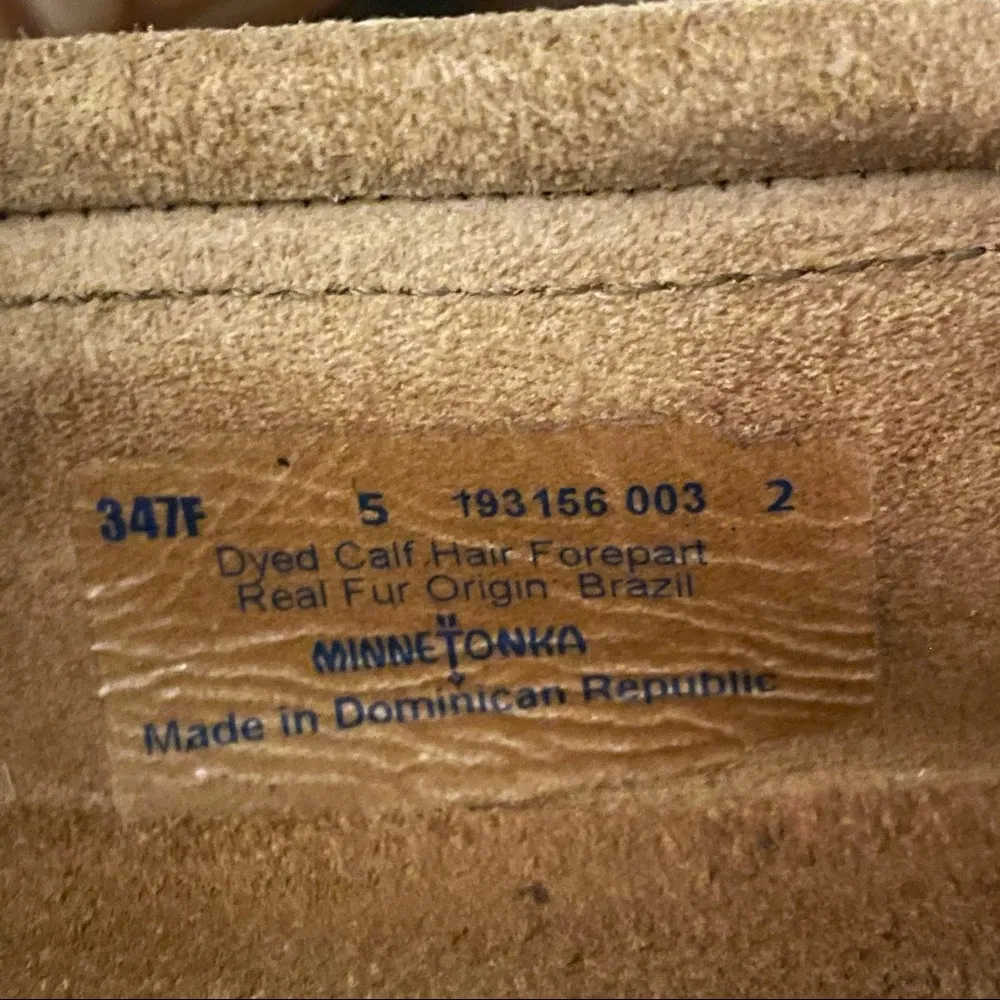 Minnetonka Leopard Print Moccasins - Image 11