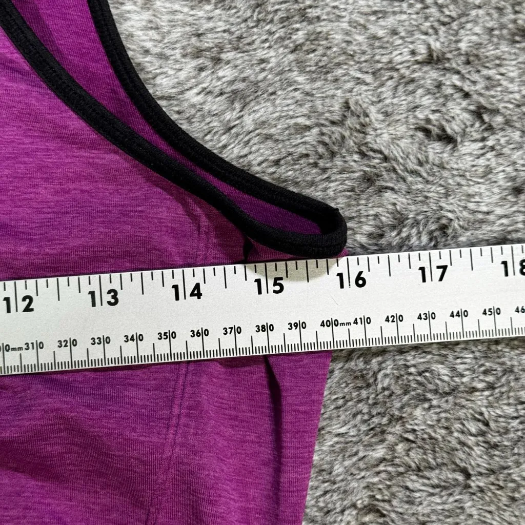 Lululemon In The Flow Tank Sz 4/6 Heathered Regal Plum - Image 6