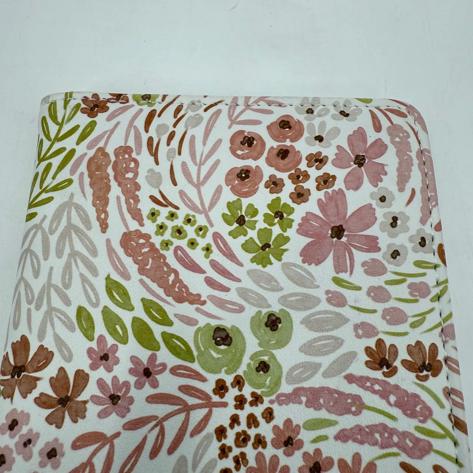 Elyse Breanna Design Passport Cover Limelight Floral Travel 2 Pockets Vacation Pink - Image 3
