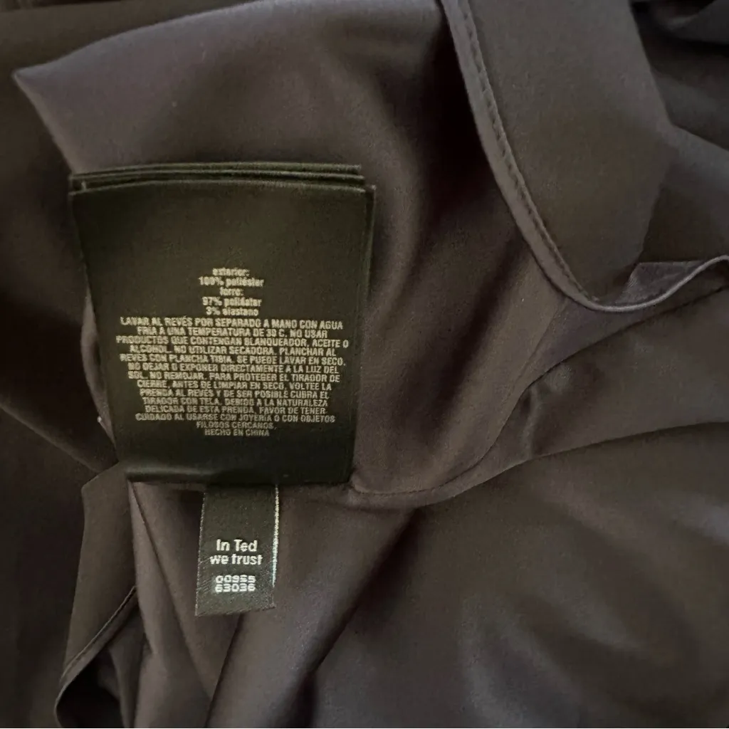 TED BAKER LONDON Kahmen Navy Blue Strappy Midi Dress - Image 17