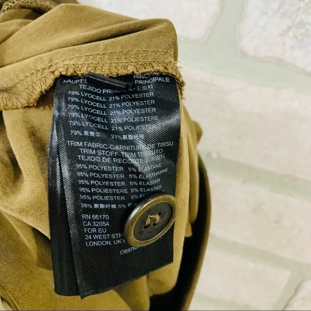 Anthropologie Maeve Cicerone Joggers in Dark Olive Size XS - Image 10