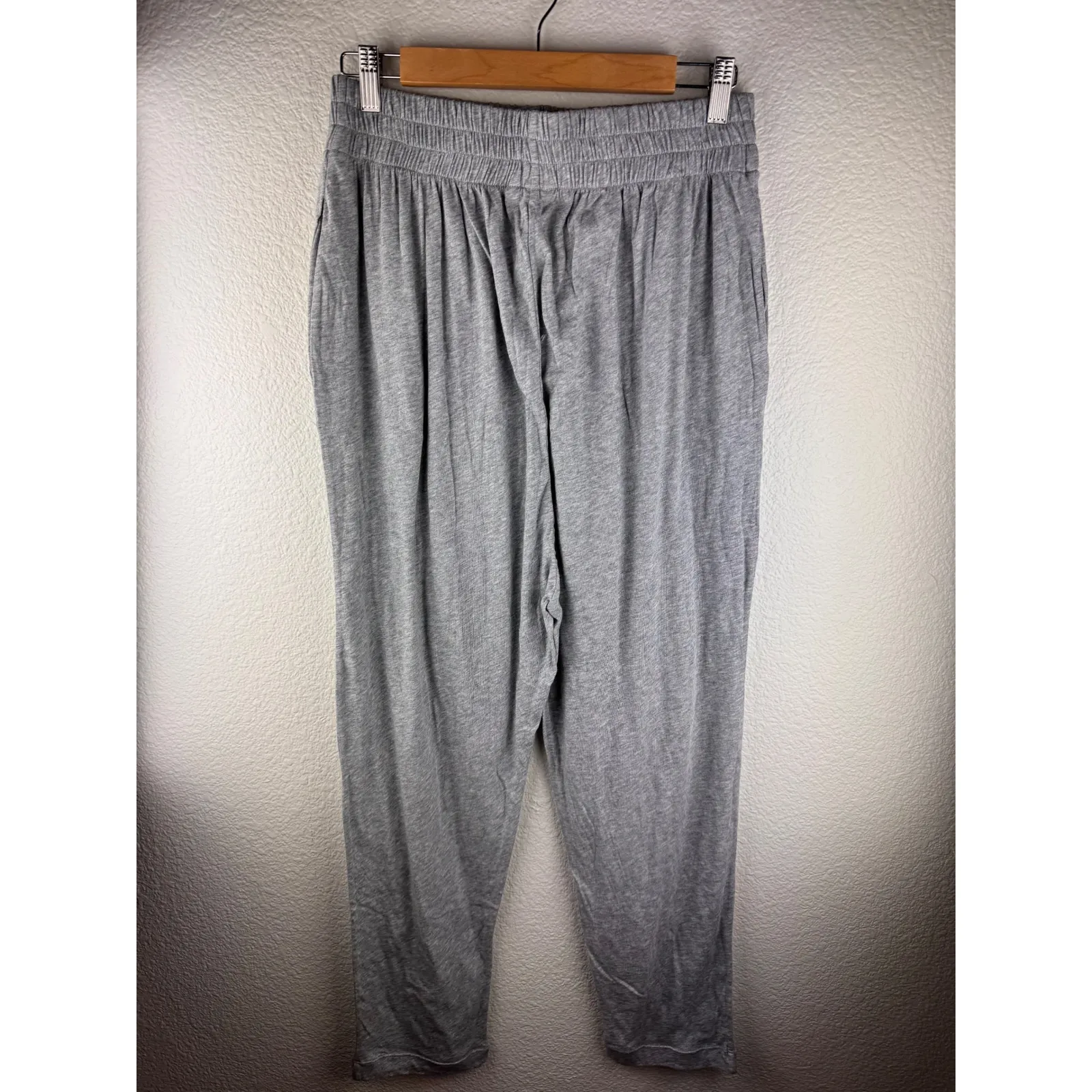 Eberjey Grey Lounge Pajama Set Top Pants Size L - Image 2