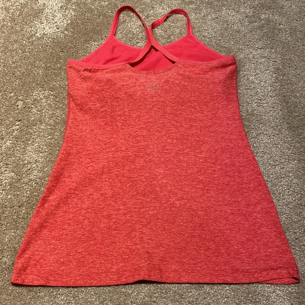 Beyond Yoga Slim Racerback Cami Top Sunset Rose Sz 8 - Image 2