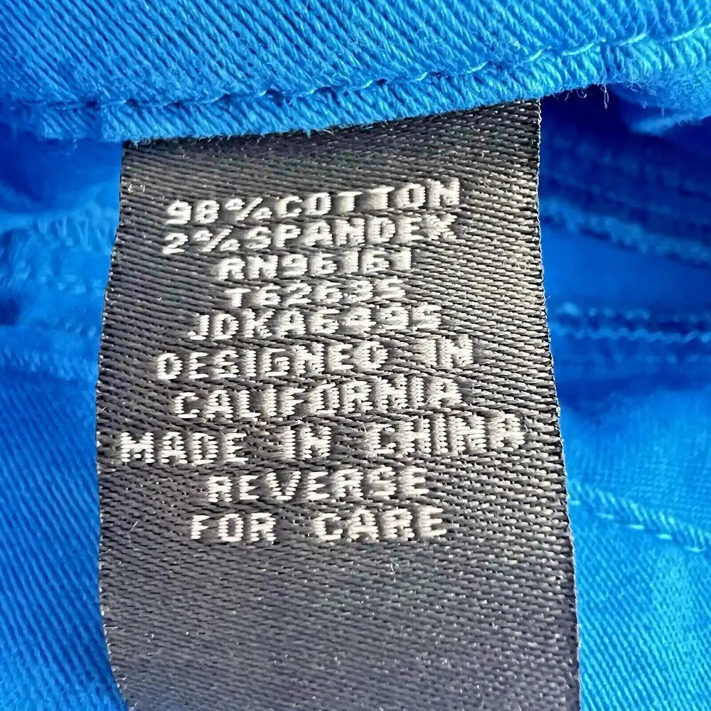 Be Bop Junior Shorts Size 9 belt Blue (TW-3083) - Image 8