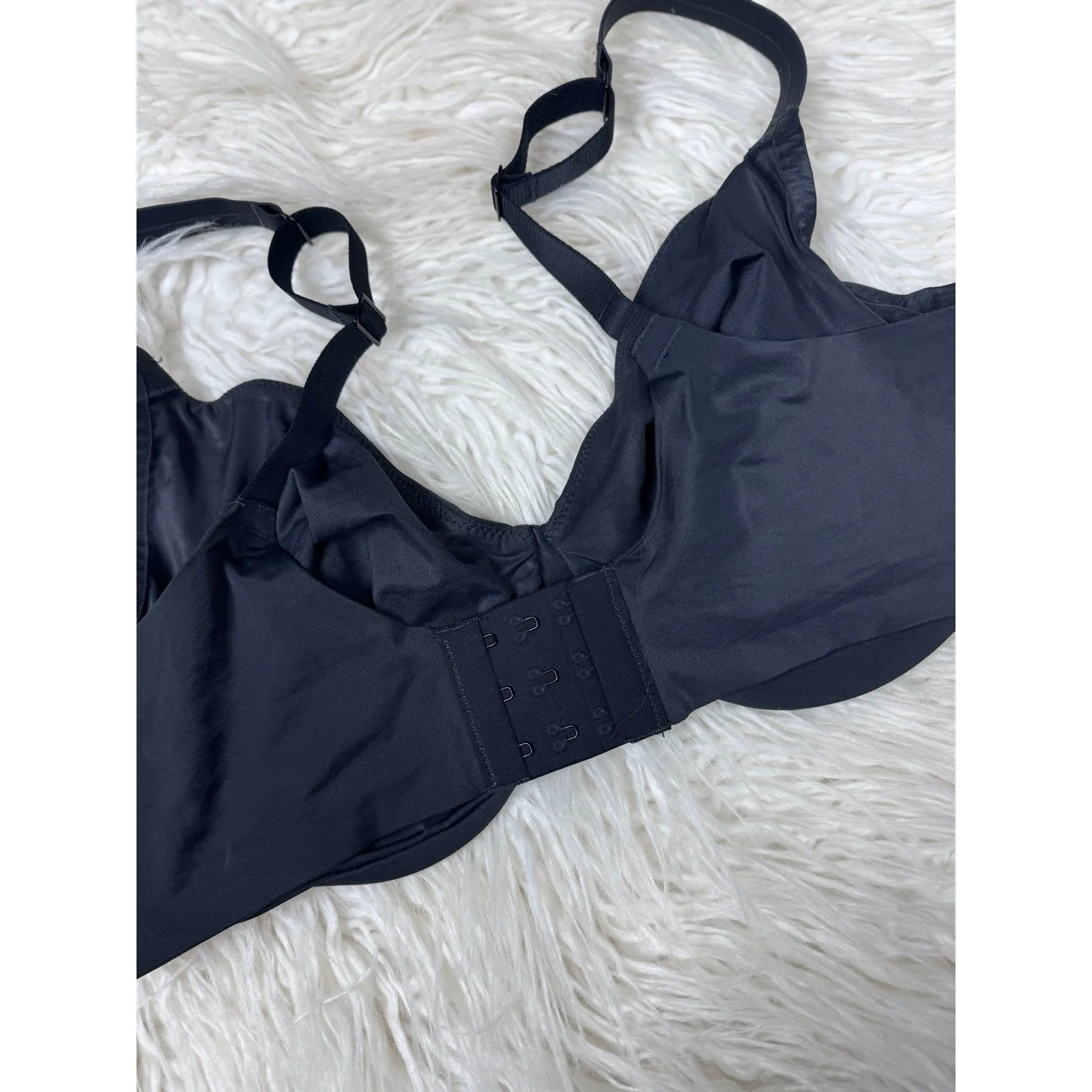 Skims Smoothing Intimates Unlined Full Coverage Bra Onyx Size 36D - Image 6