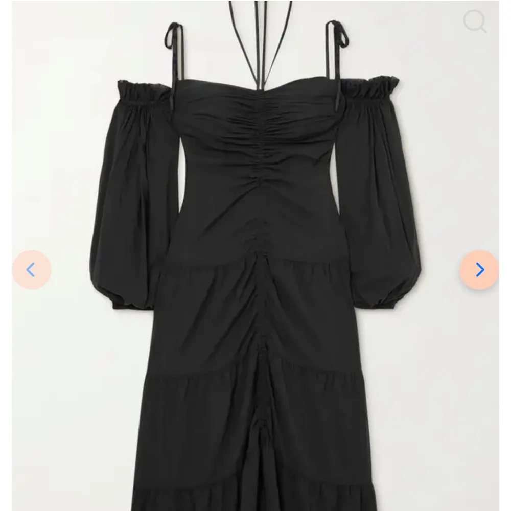 SLEEPING WITH JACQUES Bronte gathered silk - Image 9