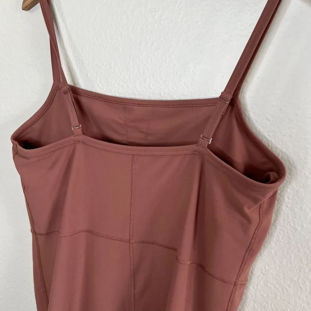 Old Navy  Womens Active PowerSoft go Dry Taupe Brown Jumpsuit Plus Size 2X - Image 8