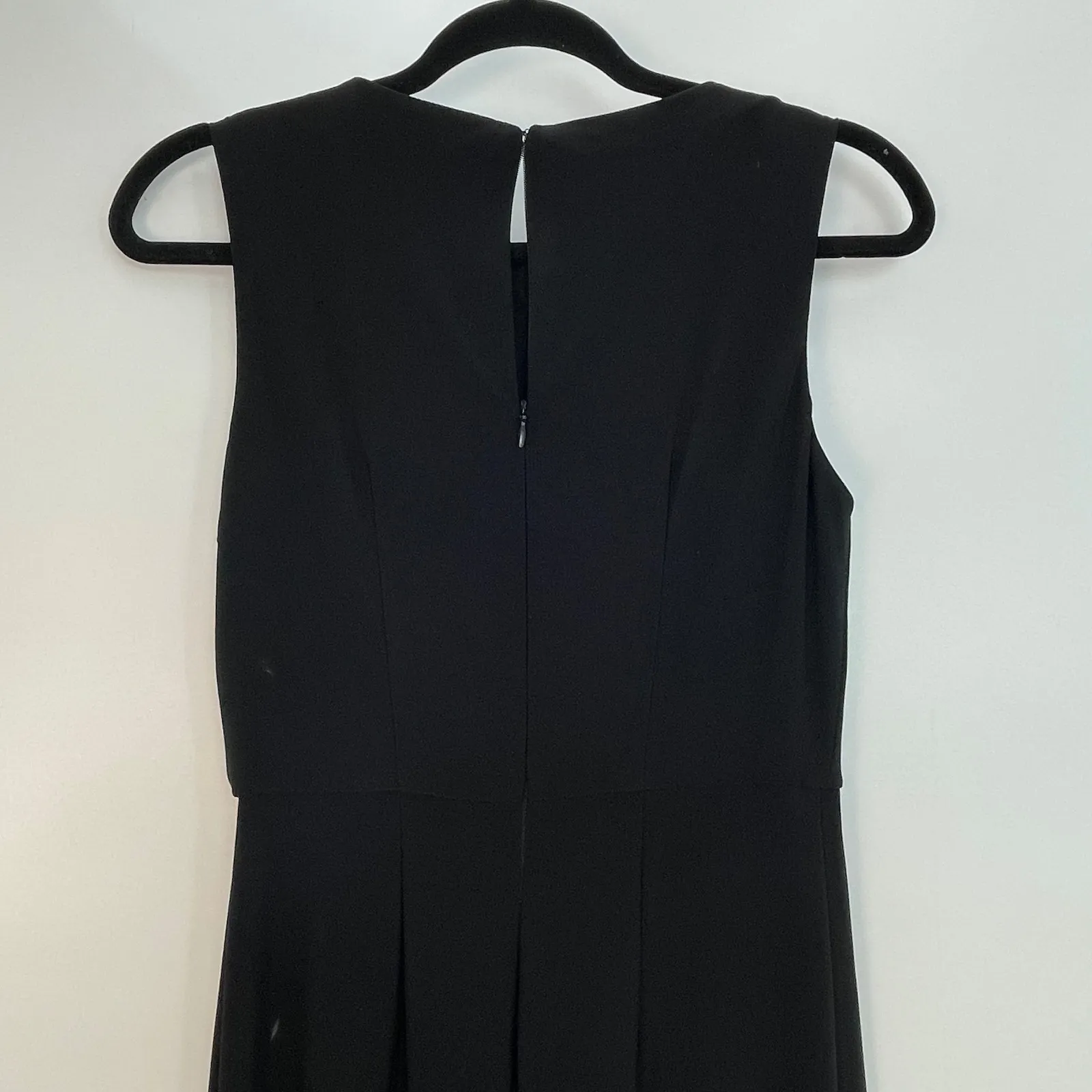 Eliza J Women's Black Sleeveless Embellished Evening Maxi Down Dress‎ Size 4 - Image 10