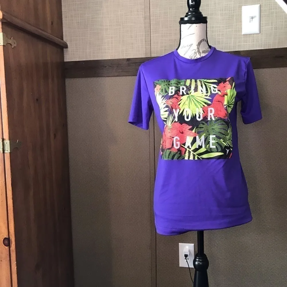 Old Navy Activewear Short Sleeve XL Go-Dry Top - Image 5