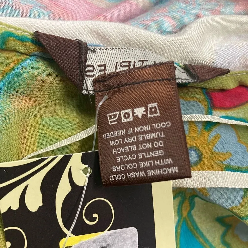 MULTIPLES Missy Dream Catcher Top Tunic Multicolored Size XS‎ - Image 5