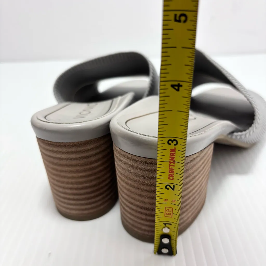 Vionic Fleur‎ Women's Slide Heeled Sandals Gray Size 7 - Image 9