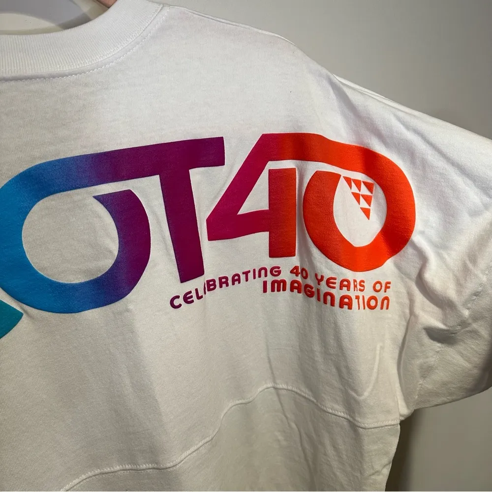 NWT disney epcot 40 spirit jersey size medium - Image 5