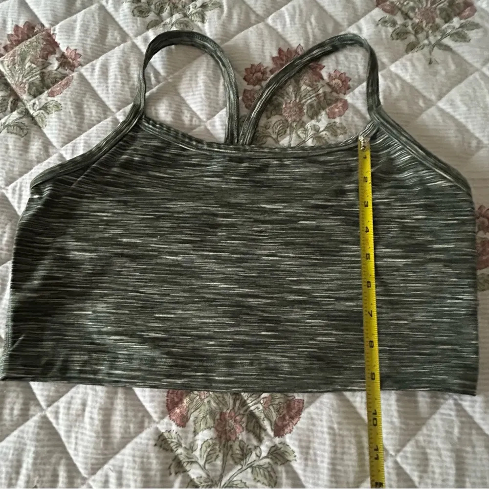 Aerie Green Strappy Sports Bra Offline by Aerie size X large - Image 4