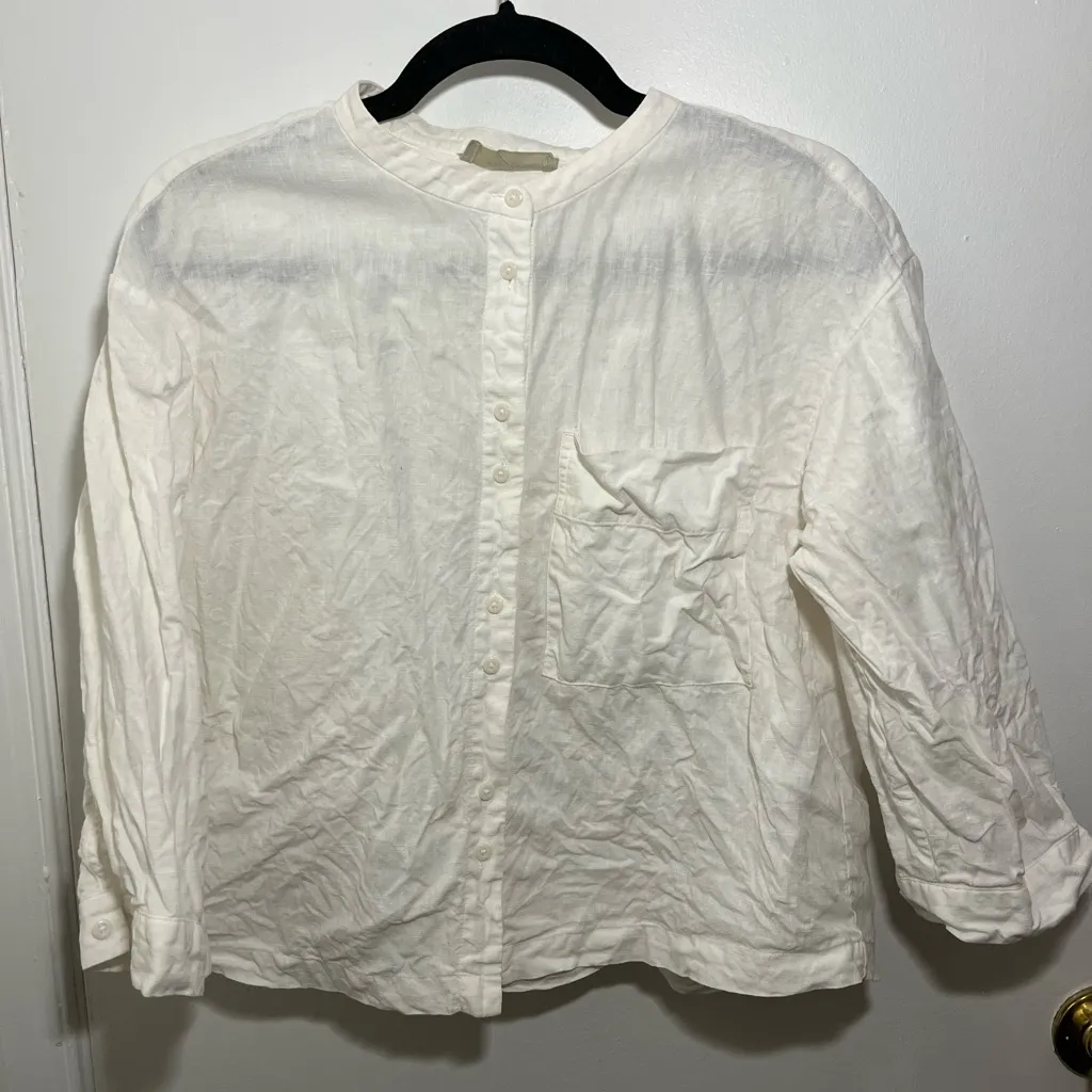 Everlane  Linen Blouse - Image 6
