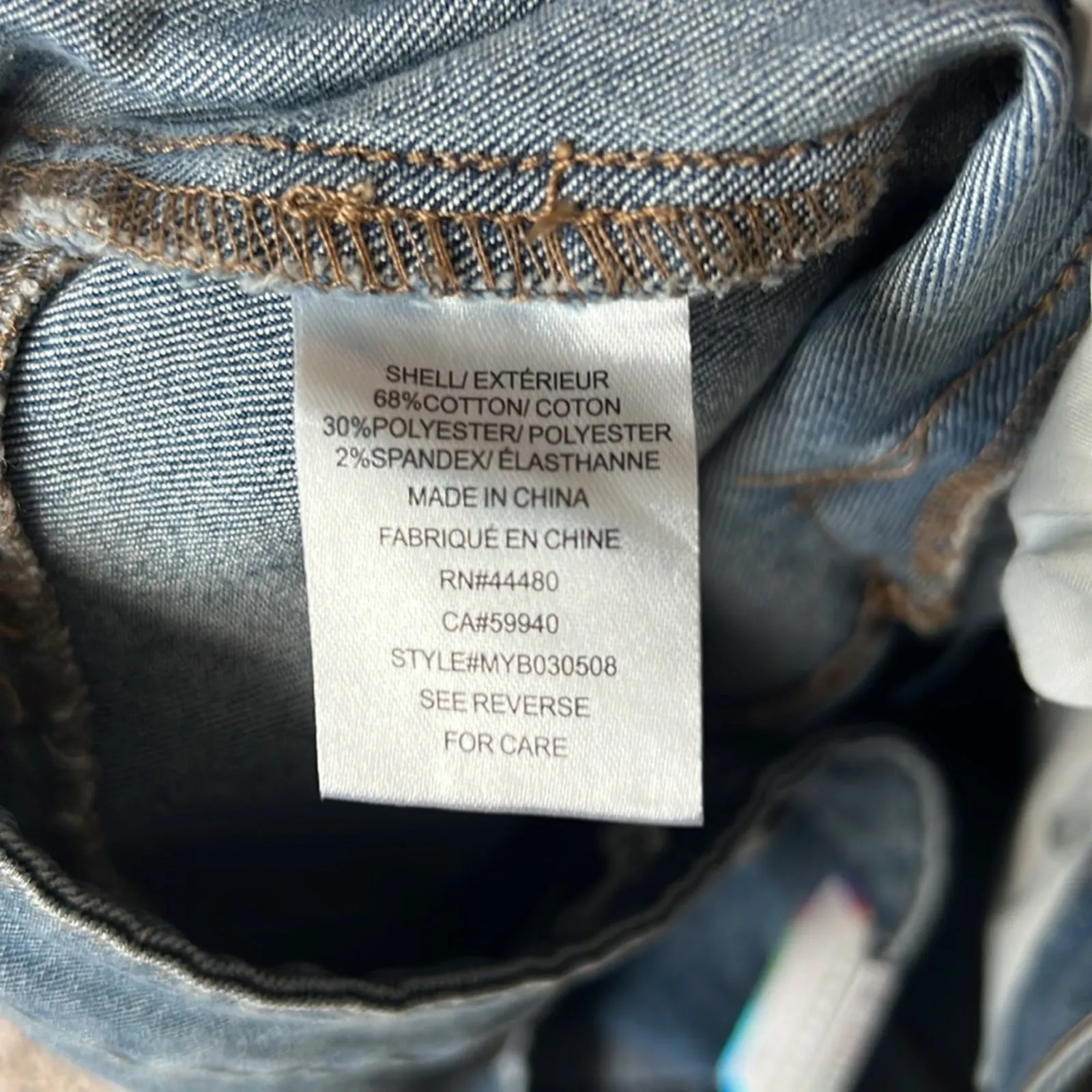 NWT Tinseltown Jean Mini Skirt Juniors 13 Medium Wash Denim Indie Sleaze Bratz - Image 6