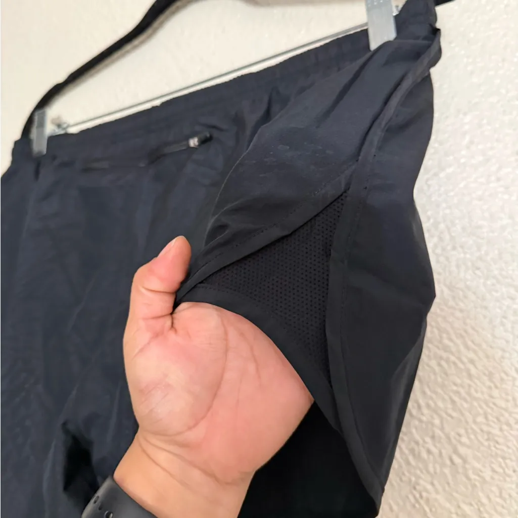 Nike Running Shorts Womans Dri-Fit 3in Inseam Workout Black size large - Image 8