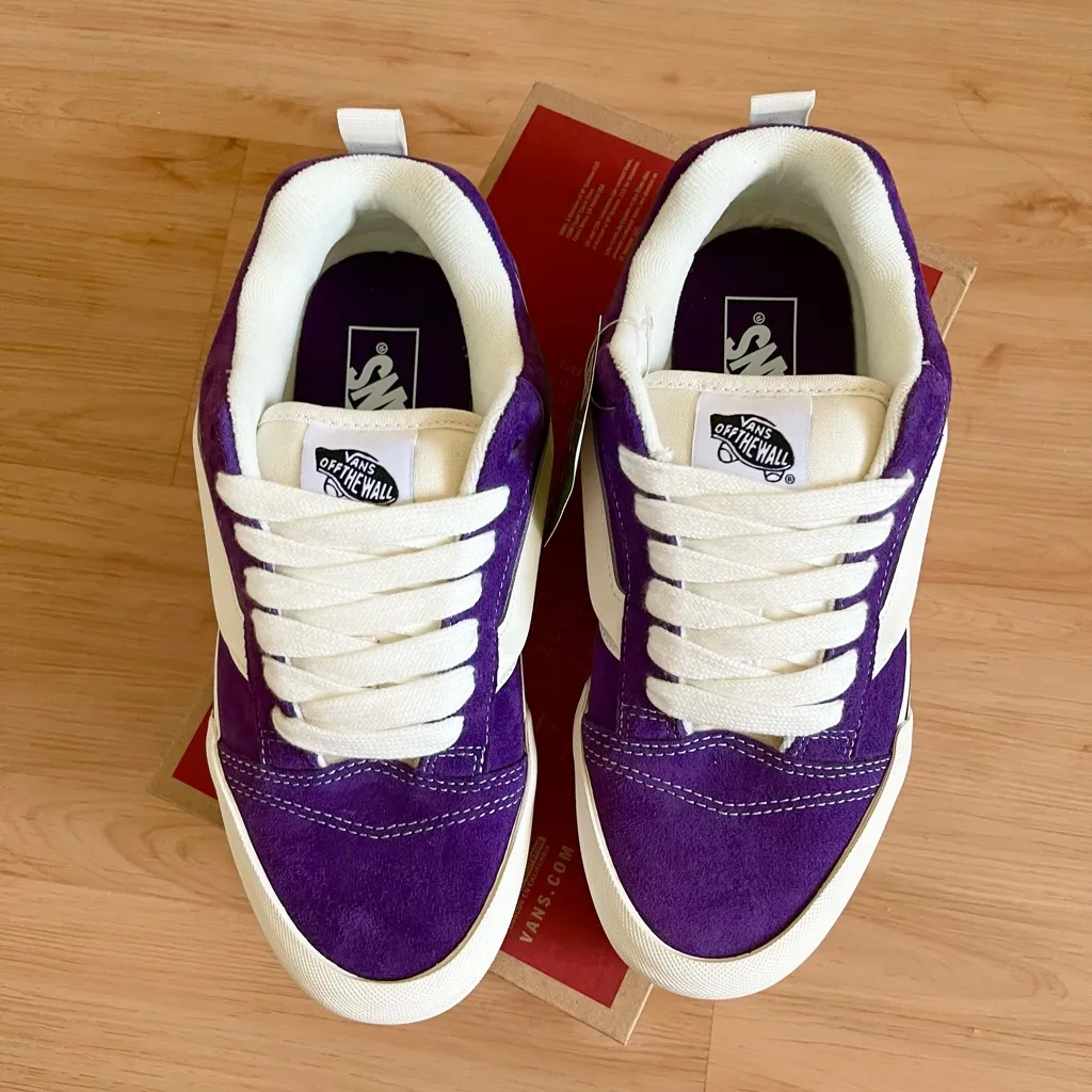 Vans Knu Skool Pig Suede Dark Purple Women 8.5 US - Image 5