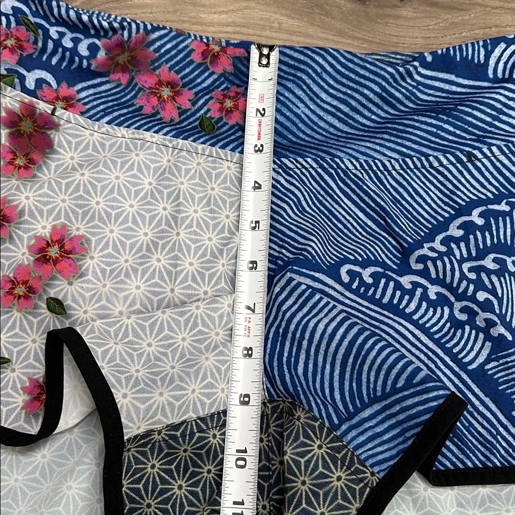 INKnBURN Kraze Performance Lined Running Shorts Blue Denim Pink Size Medium - Image 11