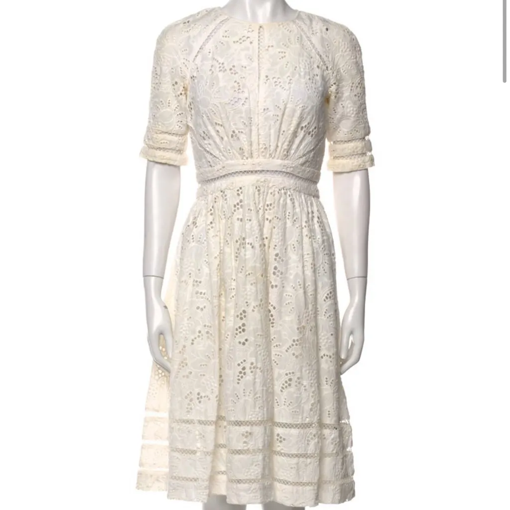 NWOT Zimmermann White Lace Dress - Image 8