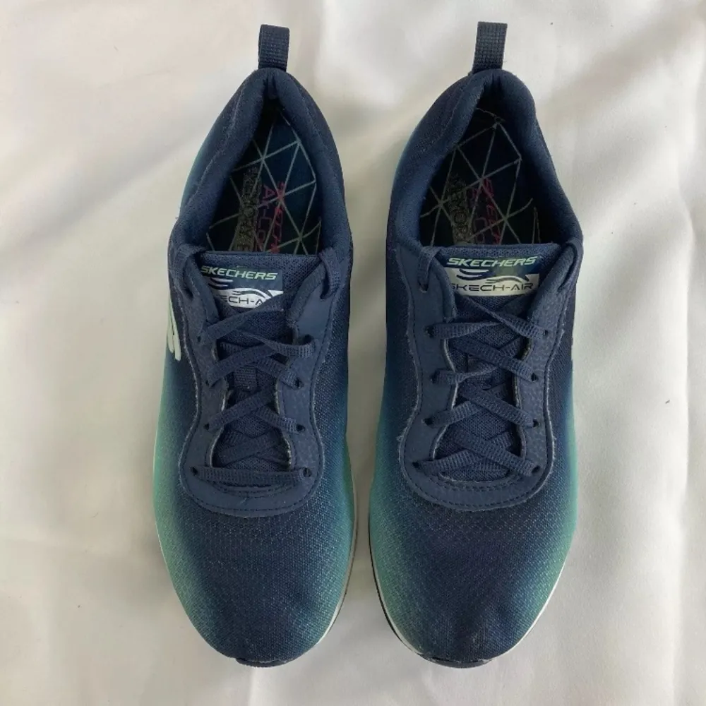 Skechers Skech-Air Element 2.0 Blue Teal Ombre Women's Athletic Sneakers--Size 9 - Image 5