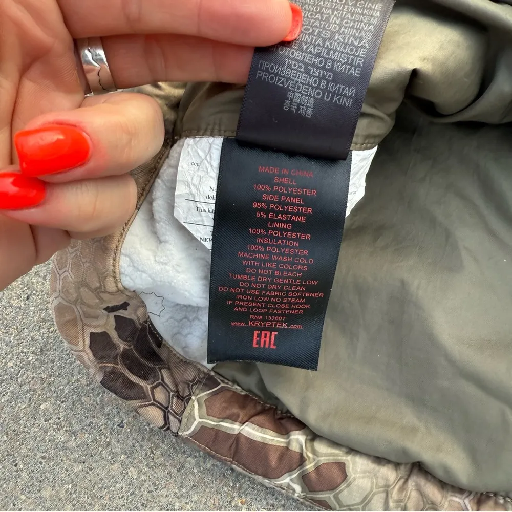 Kryptek Artemis Women's Camouflage Hunting Fishing Insulated Vest MEDIUM Brown - Image 6