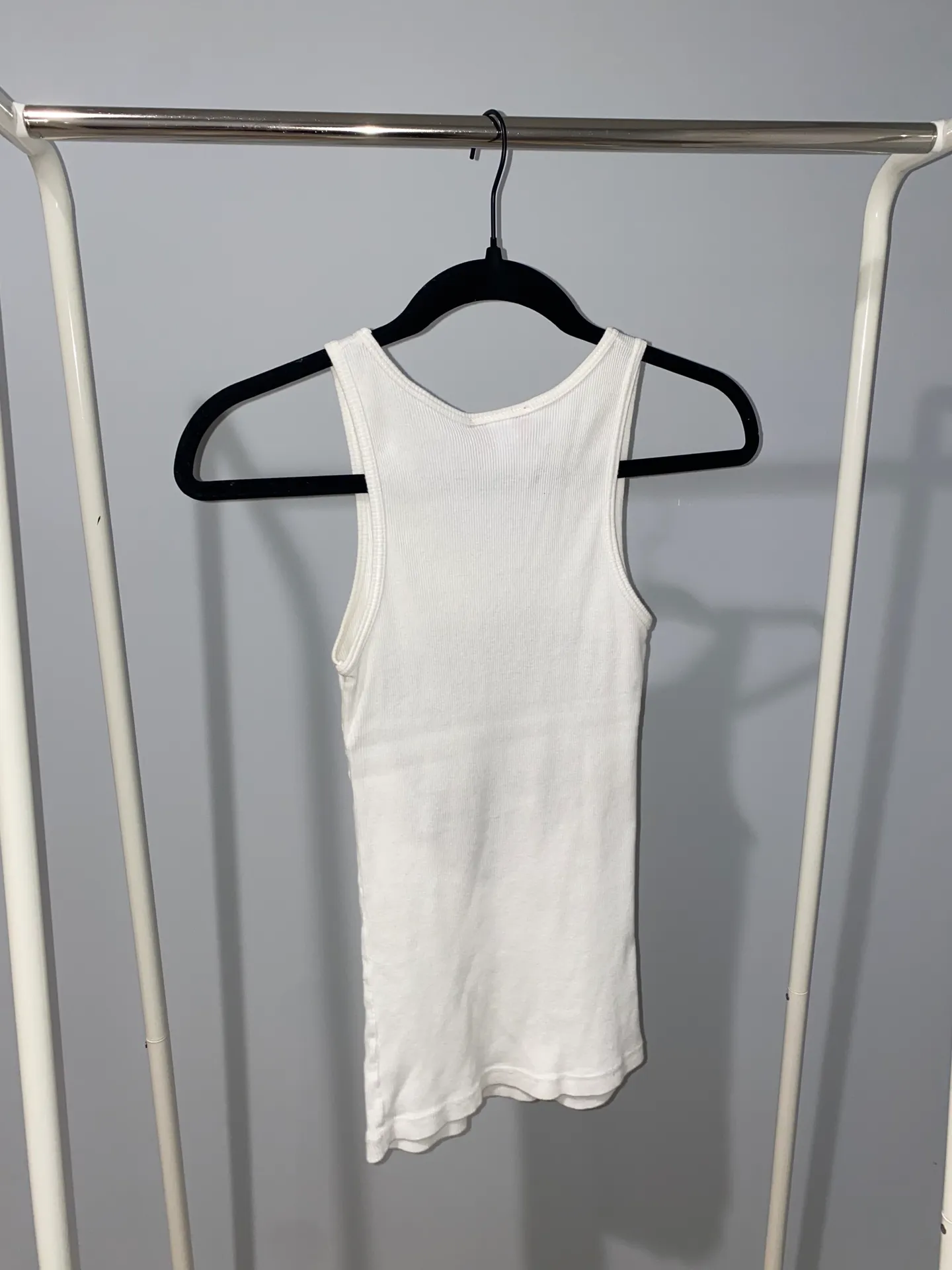 Cowgirl Tank Top White Size XS - Image 2