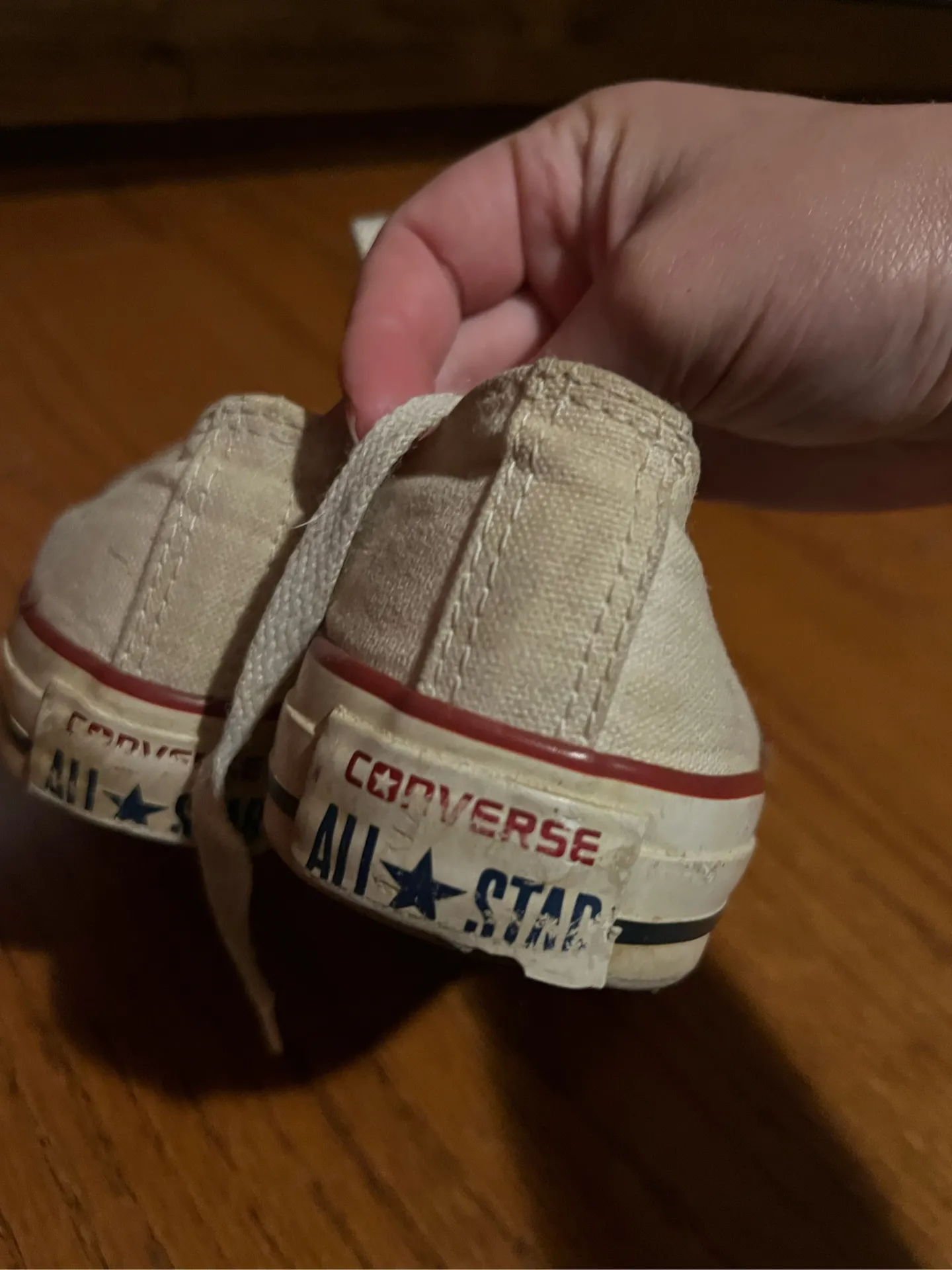 Converse Low-Top White Women’s 5 - Image 3