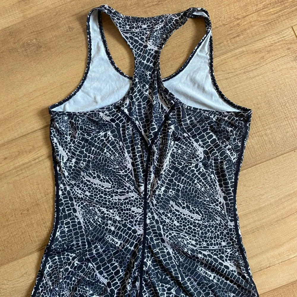 Champion Size Small Snakeskin Racerback workout tank Top - Image 3