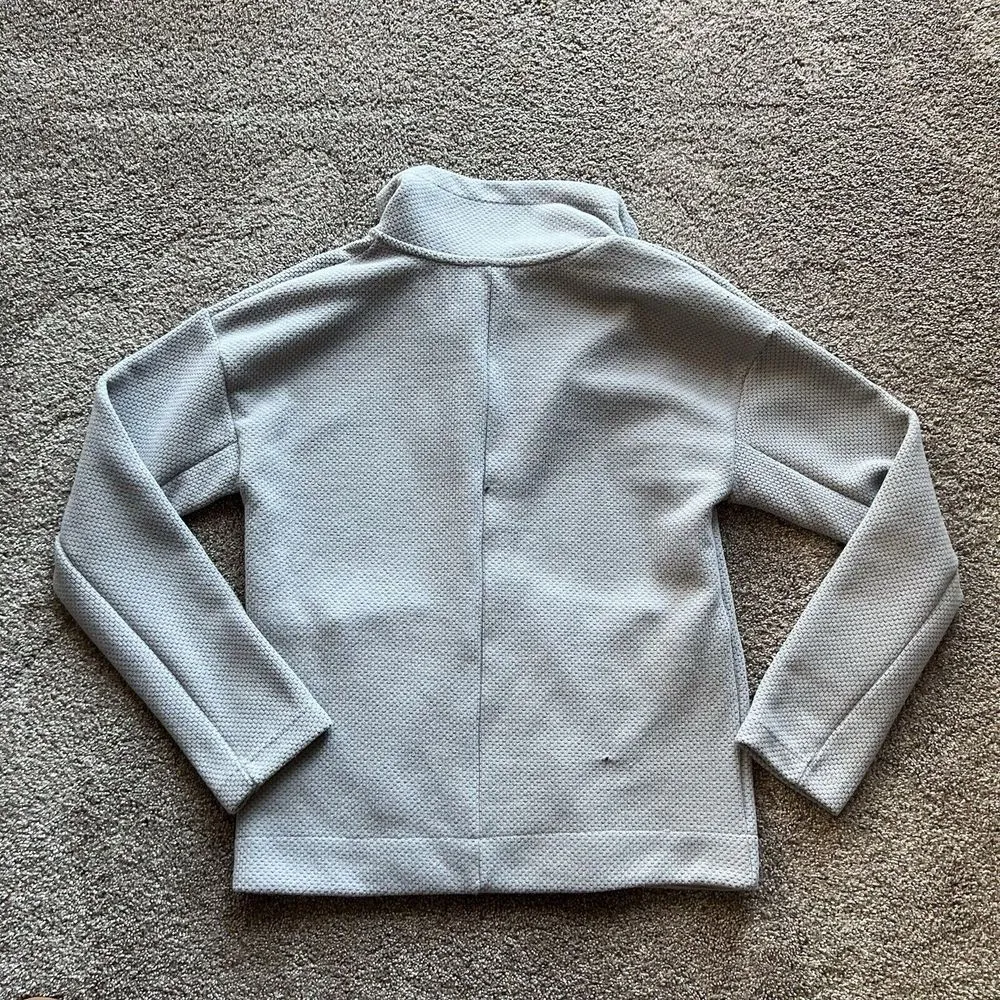 The North Face Sibley Textured Fleece Waffle Hooded Fleece Jacket Gray‎ $150 - Image 7